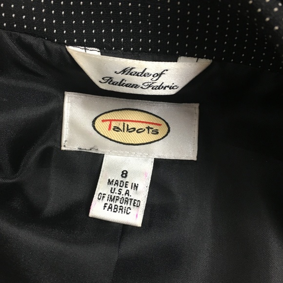 Talbots Polka Dot Blazer - Picture 7 of 8
